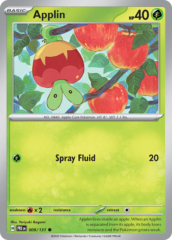 Prismatic Evolutions Applin #009/131